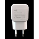 2in1 OLI Original OLI 2100 mAh Ladegert Netzteil + Kabel fr  Samsung Galaxy S6 S6 edge S6 edge plus S5 S4 / S3  / S5  / S3mini / S4 mini / S5 min und alle NOTE Galaxy Wei