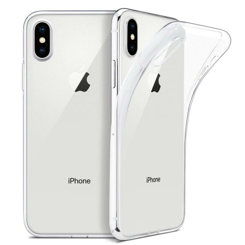 OLi Transparent Silikon Hlle Kompatibel  mit  Iphone X/XS