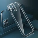 Transparent Silikon Hlle Case Kompatibel mit iPhone 13  6.1 mit Kamera Schutz