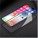 Oli Klar Silikon Kompatibel fr iPhone X/XS Hlle Dnne klare weiche TPU Mit Komplet deckendes Displayschutzglas mit Schwarzen