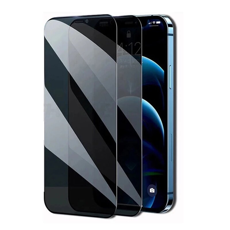 Oli 2 X Sichtschutz Full Screen  Privacy fr iPhone 11 , XR  Zoll, Panzer Schutz Glas Folie Schutzfolie Folie Displayschutzglas, mit Schwarzen Rndern