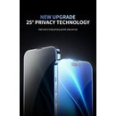 Oli 2 X Sichtschutz Full Screen  Privacy fr iPhone 12 , 12 Pro , Panzer Schutz Glas Folie Schutzfolie Folie Displayschutzglas, mit Schwarzen Rndern